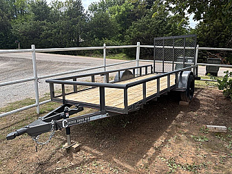 New 2025 Coffee Creek MFG 60x14SA2 Utility Trailer
