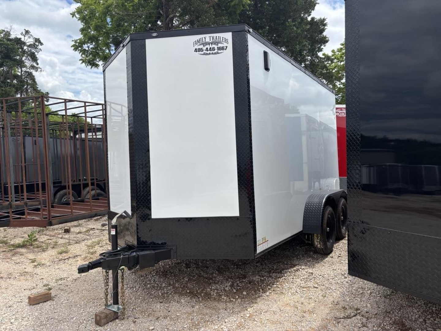 New 2025 FGT FGT7X12TA Cargo / Enclosed Trailer - BLACKOUT PACKAGE - SCREWLESS