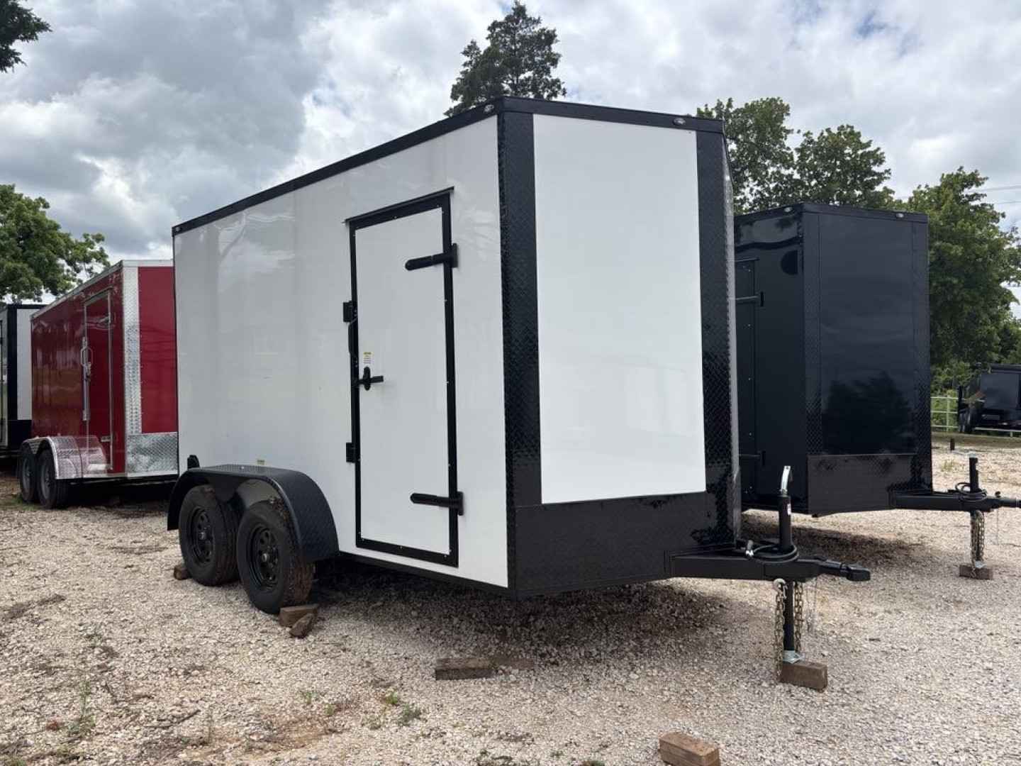 New 2025 FGT FGT7X12TA Cargo / Enclosed Trailer - BLACKOUT PACKAGE - SCREWLESS