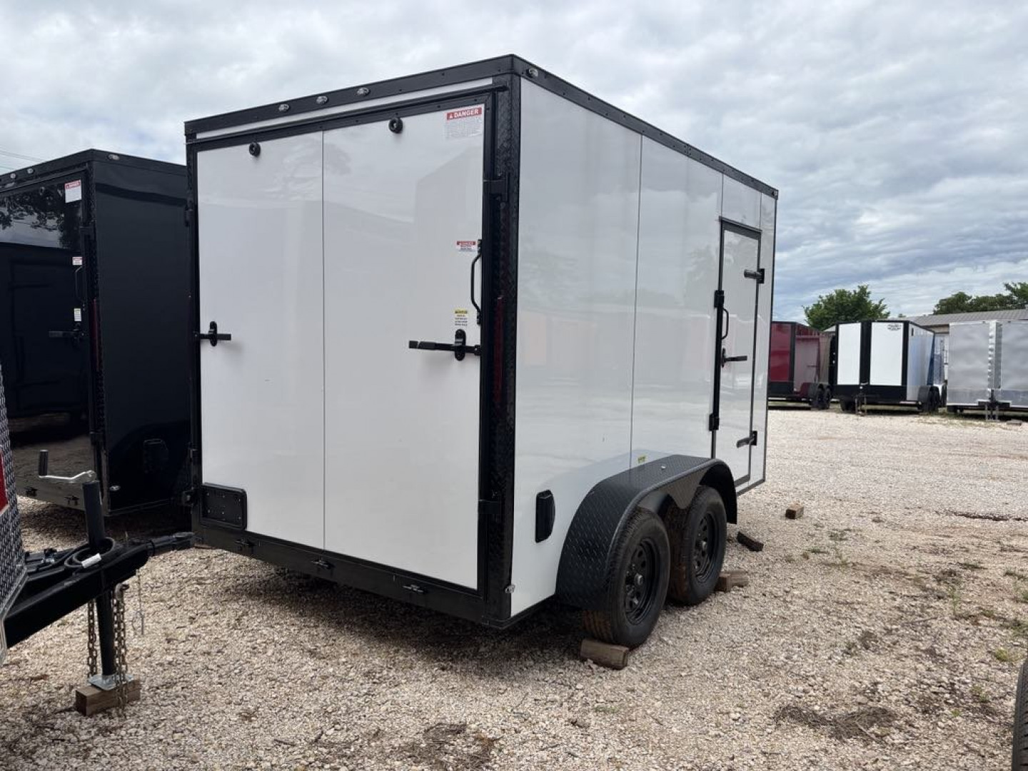 New 2025 FGT FGT7X12TA Cargo / Enclosed Trailer - BLACKOUT PACKAGE - SCREWLESS