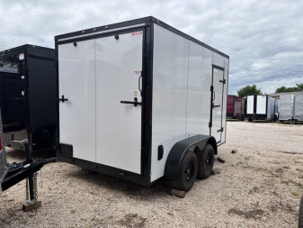 New 2025 FGT FGT7X12TA Cargo / Enclosed Trailer - BLACKOUT PACKAGE - SCREWLESS