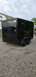New 2025 FGT FGT7X12TA Cargo / Enclosed Trailer - BLACKOUT PACKAGE - SCREWLESS EXTERIOR