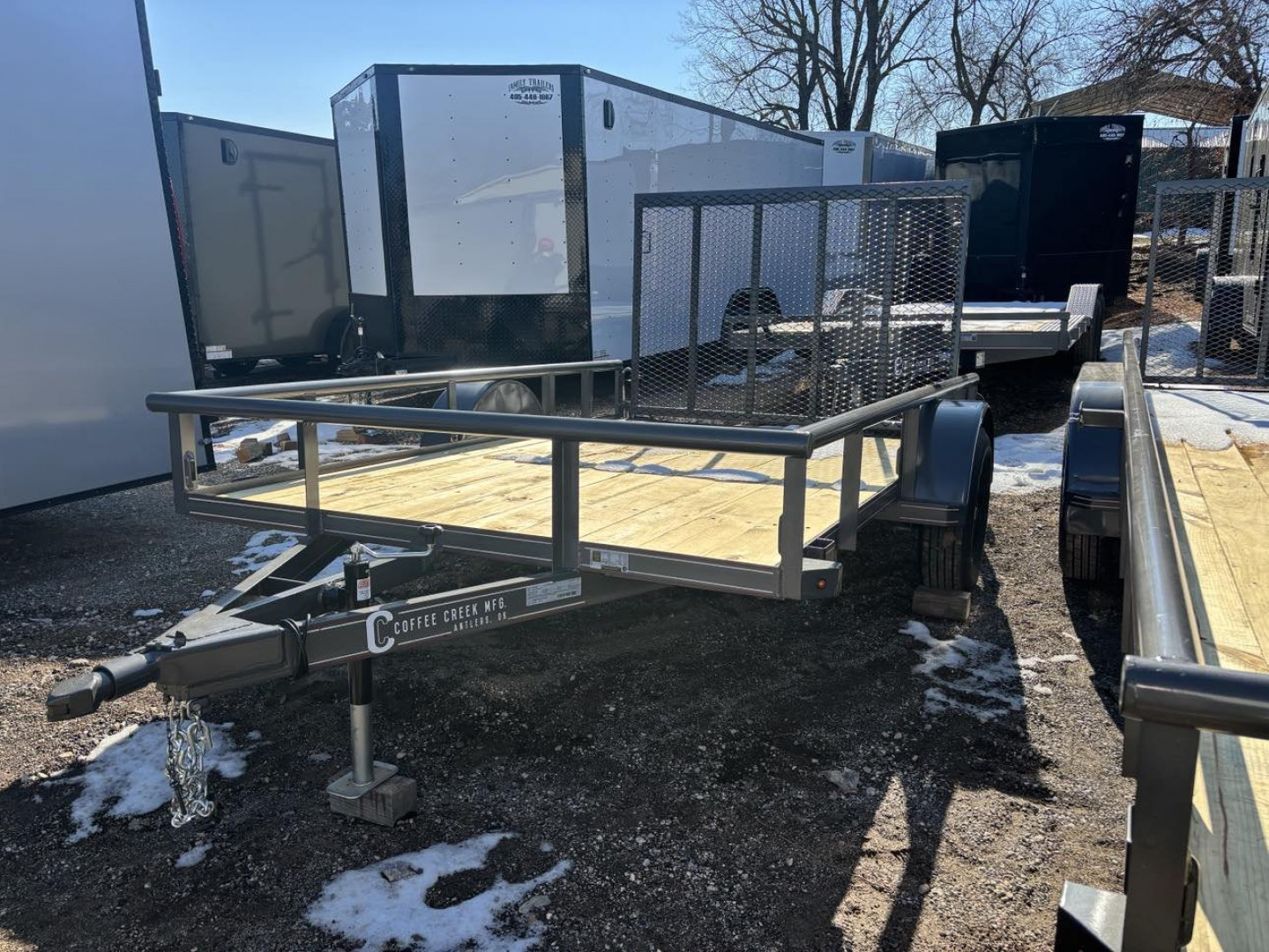 New 2025 Coffee Creek MFG SA 7710 Utility Trailer