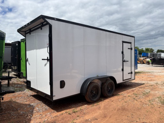 New 2025 FGT FGT7X16TA2 Cargo / Enclosed Trailer - BLACKOUT PACKAGE - SCREWLESS EXTERIOR - FLARE