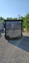 New 2025 FGT 7x14TA Cargo / Enclosed Trailer - - BLACKOUT PACKAGE - SCREWLESS - SPOILER