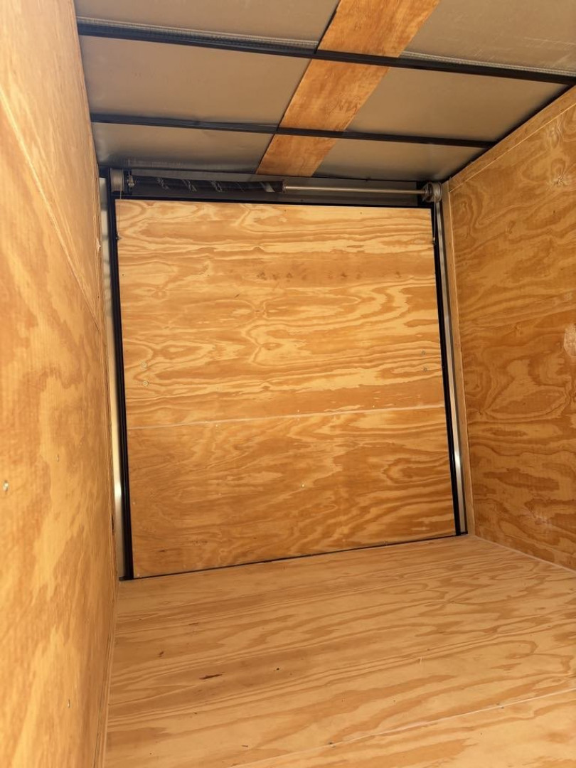 New 2025 FGT 7x14TA Cargo / Enclosed Trailer - - BLACKOUT PACKAGE - SCREWLESS - SPOILER