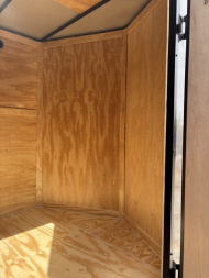 New 2025 FGT 7x14TA Cargo / Enclosed Trailer - - BLACKOUT PACKAGE - SCREWLESS - SPOILER