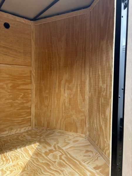 New 2025 FGT 7x14TA Cargo / Enclosed Trailer - - BLACKOUT PACKAGE - SCREWLESS - SPOILER