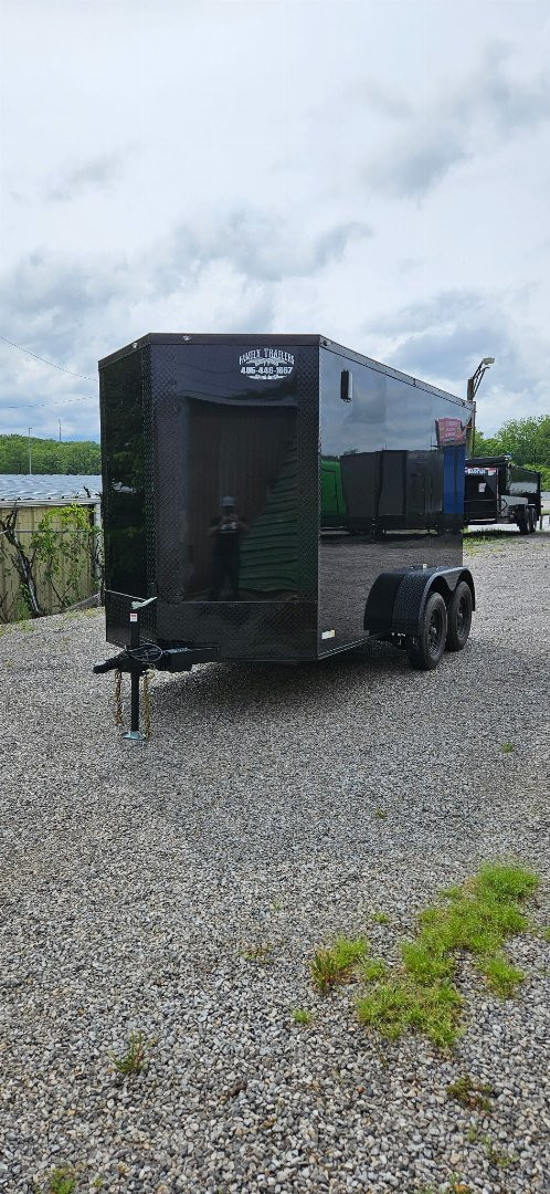 New 2025 Family Trailer 6x12TA RD Cargo / Enclosed Trailer