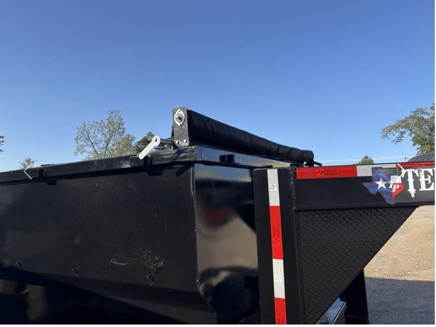 New 2025 Texas Pride Trailers Gooseneck 7x16x4ft sidewalls 8K axles Dump Trailer