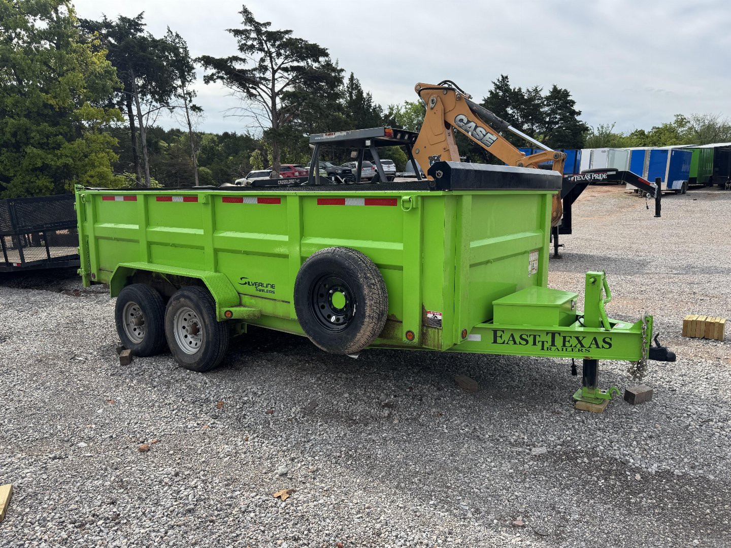 Used 2024 LoneStar Trailer Mfg 7X16 DUMP Dump Trailer