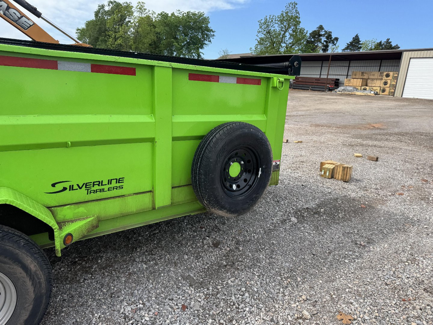 Used 2024 LoneStar Trailer Mfg 7X16 DUMP Dump Trailer