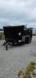 New 2025 Texas Pride Trailers DT7X14X4 Dump Trailer- 3/16 FLOOR, SPREADER GATE