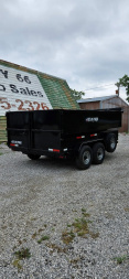 New 2025 Texas Pride Trailers DT7X14X4 Dump Trailer- 3/16 FLOOR, SPREADER GATE