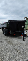 New 2025 Texas Pride Trailers DT7X14X4 Dump Trailer- 3/16 FLOOR, SPREADER GATE