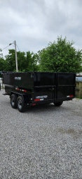 New 2025 Texas Pride Trailers DT7X14X4 Dump Trailer- 3/16 FLOOR, SPREADER GATE