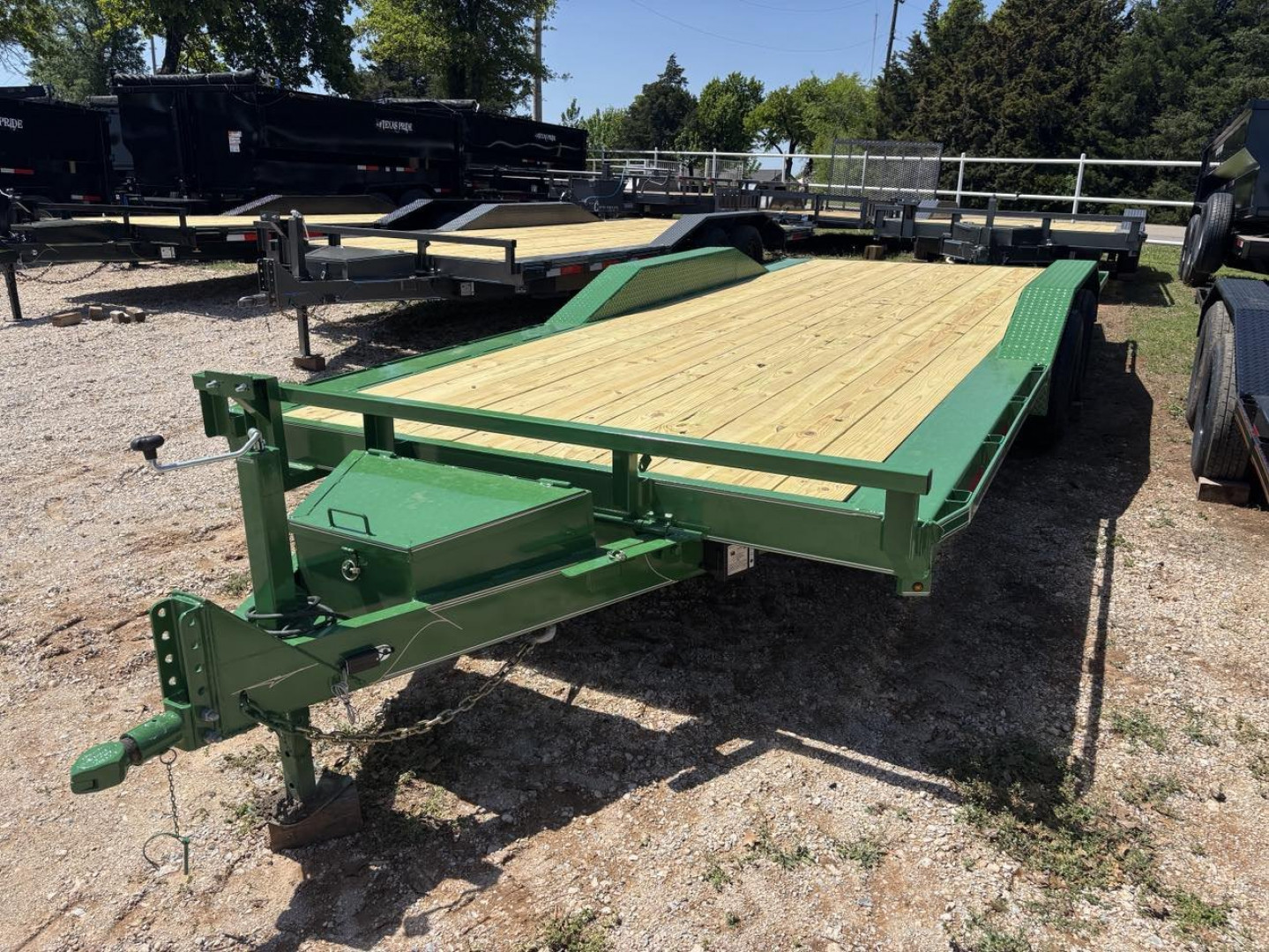 New 2025 4Boss Trailers 102x22 Equipment Trailer