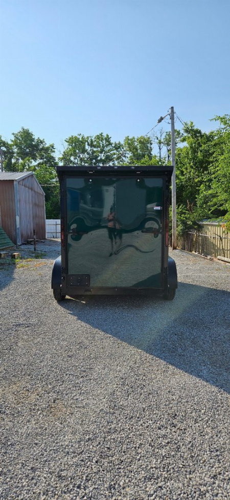 New 2025 FGT 6x12 Tandem Axle Cargo / Enclosed Trailer - BLACKOUT PACKAGE- SPOILER