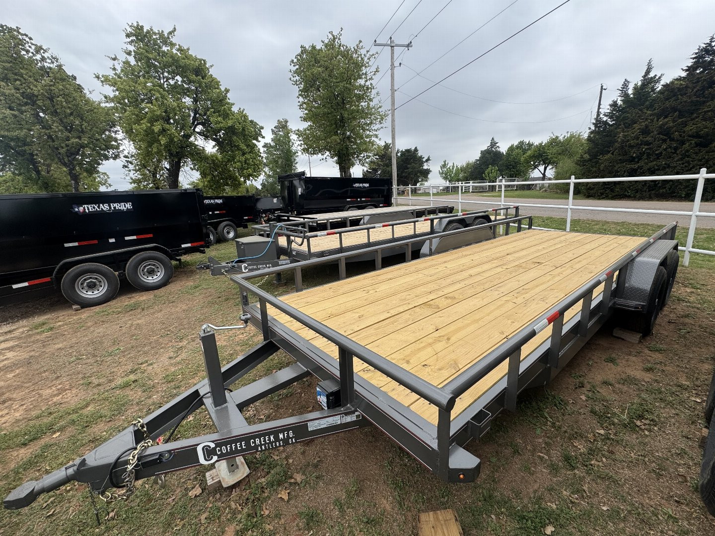 New 2025 Coffee Creek MFG LT 8320 Utility Trailer - Medium Heavy Duty