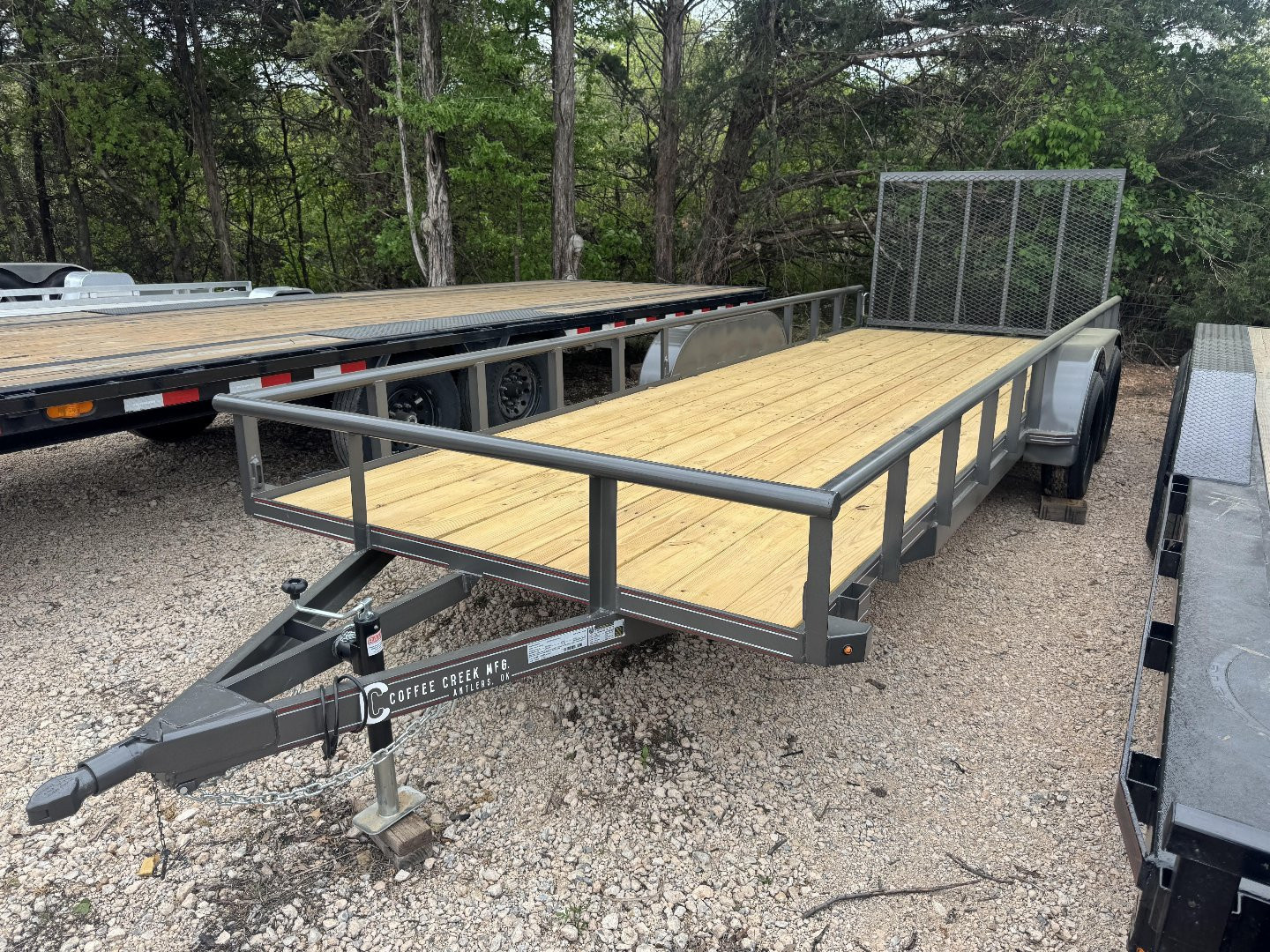 New 2025 Coffee Creek MFG AT 7720 Utility Trailer