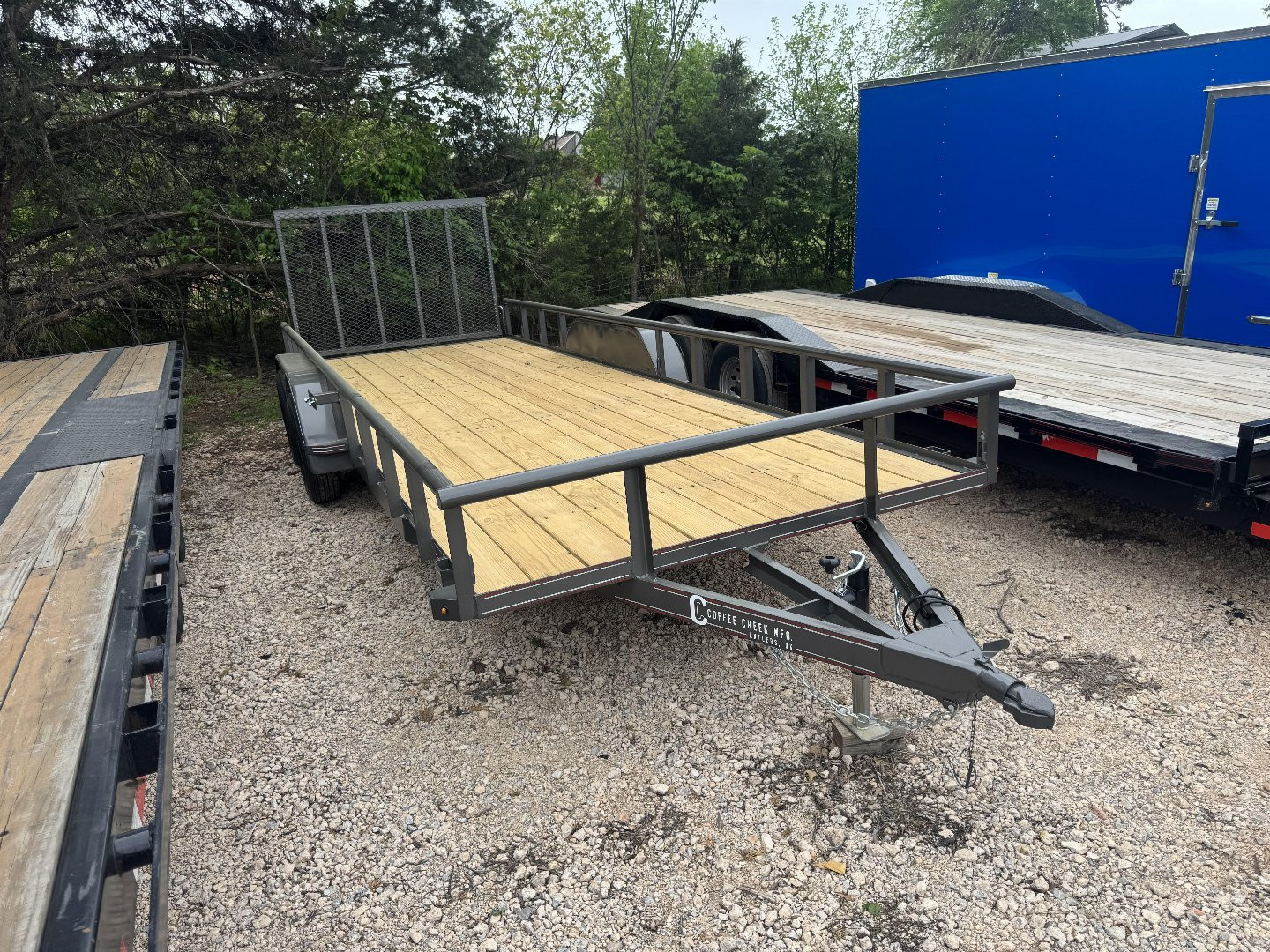 New 2025 Coffee Creek MFG AT 7720 Utility Trailer