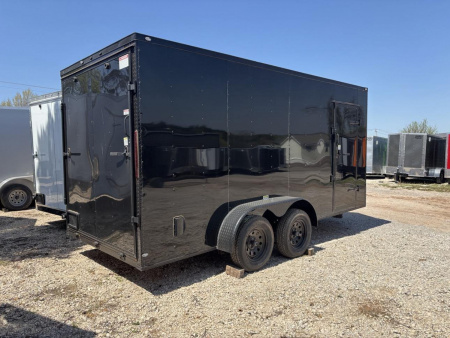 New 2025 FGT FGT7X16TA2 Cargo / Enclosed Trailer - BLACKOUT PACKAGE