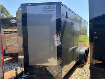 New 2025 FGT FGT7X16TA2 Cargo / Enclosed Trailer - BLACKOUT PACKAGE - SCREWLESS EXTERIOR - FLARE