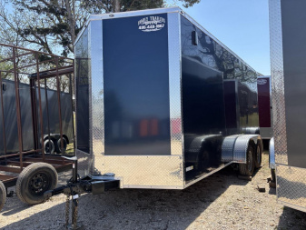 New 2025 FGT FGT7X16TA2 Cargo / Enclosed Trailer - SCREWLESS EXTERIOR -REAR SPOILER