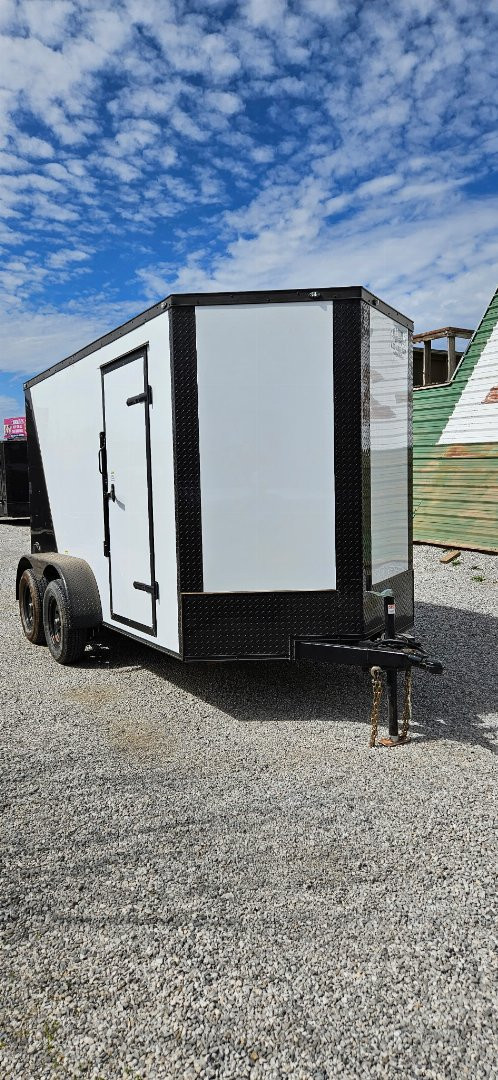 New 2025 FGT 6x12TA RD Cargo / Enclosed Trailer-ScrewlessExterior-Blackout Pkg