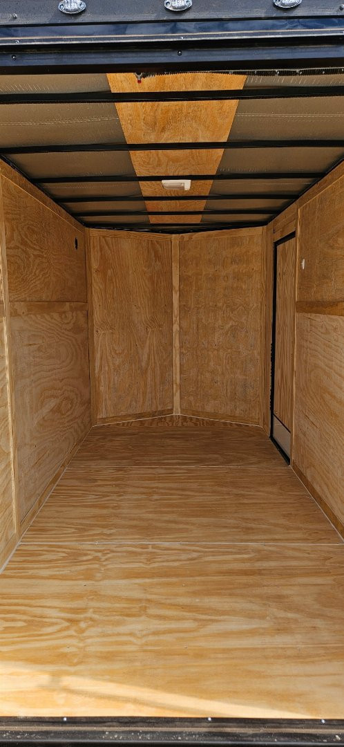 New 2025 FGT 6x12TA RD Cargo / Enclosed Trailer-ScrewlessExterior-Blackout Pkg