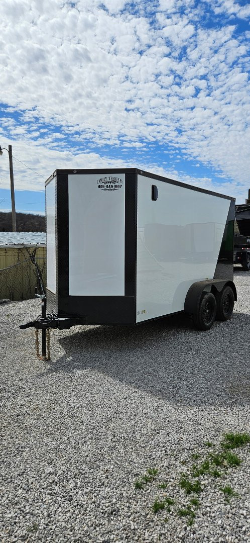 New 2025 FGT 6x12TA RD Cargo / Enclosed Trailer-ScrewlessExterior-Blackout Pkg
