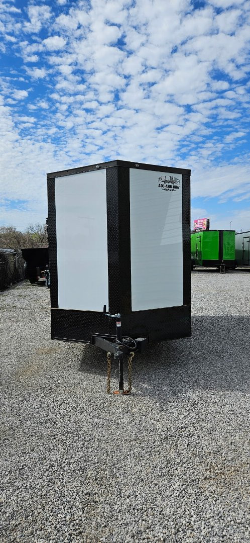 New 2025 FGT 6x12TA RD Cargo / Enclosed Trailer-ScrewlessExterior-Blackout Pkg