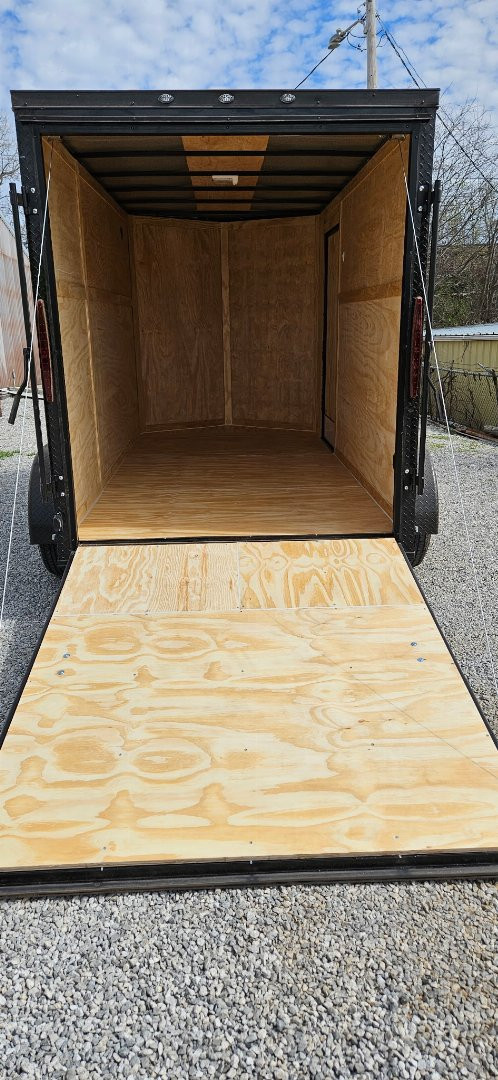 New 2025 FGT 6x12TA RD Cargo / Enclosed Trailer-ScrewlessExterior-Blackout Pkg