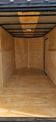 New 2025 FGT 6x12TA RD Cargo / Enclosed Trailer-ScrewlessExterior-Blackout Pkg