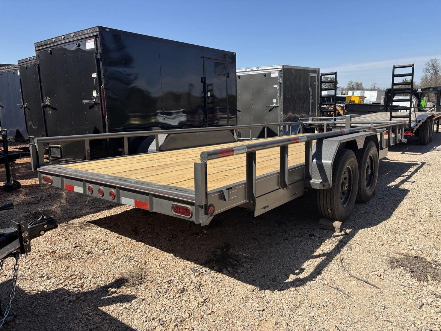 New 2025 Coffee Creek MFG AT 8320TA4 Utility Trailer- 7K AXLES