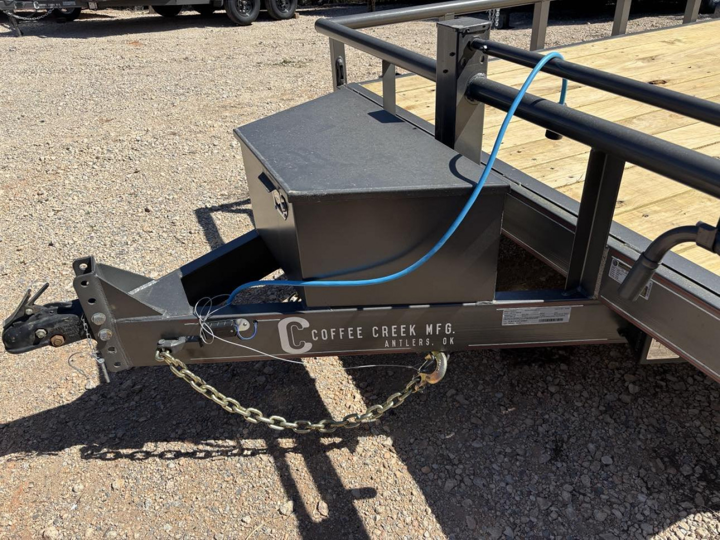 New 2025 Coffee Creek MFG AT 8320TA4 Utility Trailer- 7K AXLES