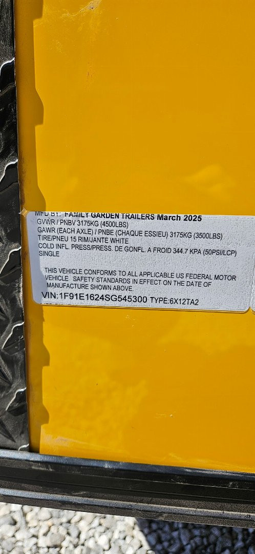 New 2025 FGT Cargo / Enclosed Trailer