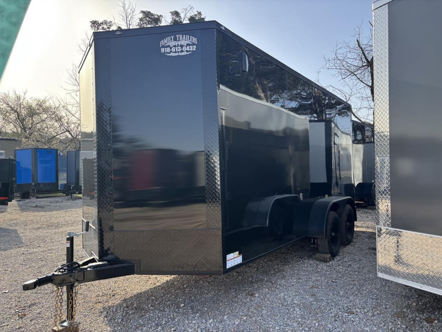 New 2025 FGT FGT7X16TA2 Cargo / Enclosed Trailer - BLACKOUT PACKAGE - SCREWLESS EXTERIOR