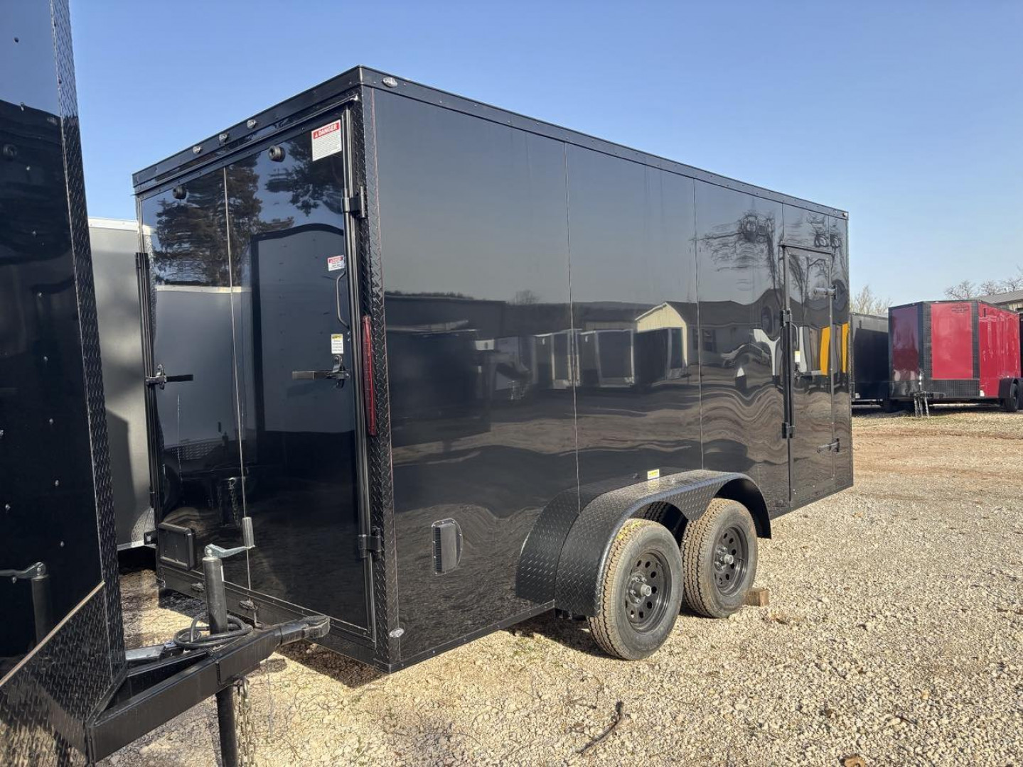 New 2025 FGT FGT7X16TA2 Cargo / Enclosed Trailer - BLACKOUT PACKAGE - SCREWLESS EXTERIOR