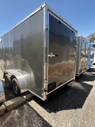 New 2025 FGT 7x14TA Cargo / Enclosed Trailer-semi screwless