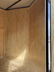 New 2025 FGT 7x14TA Cargo / Enclosed Trailer - SCREWLESS EXTERIOR - TWO-TONE - BLACKOUT PACKAGE