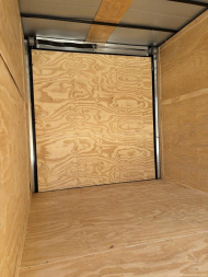 New 2025 FGT 7x14TA Cargo / Enclosed Trailer - SCREWLESS EXTERIOR - TWO-TONE - BLACKOUT PACKAGE