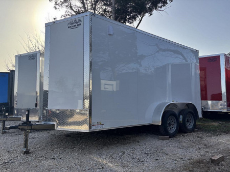 New 2025 FGT 7x14TA Cargo / Enclosed Trailer -SCREWLESS EXTERIOR