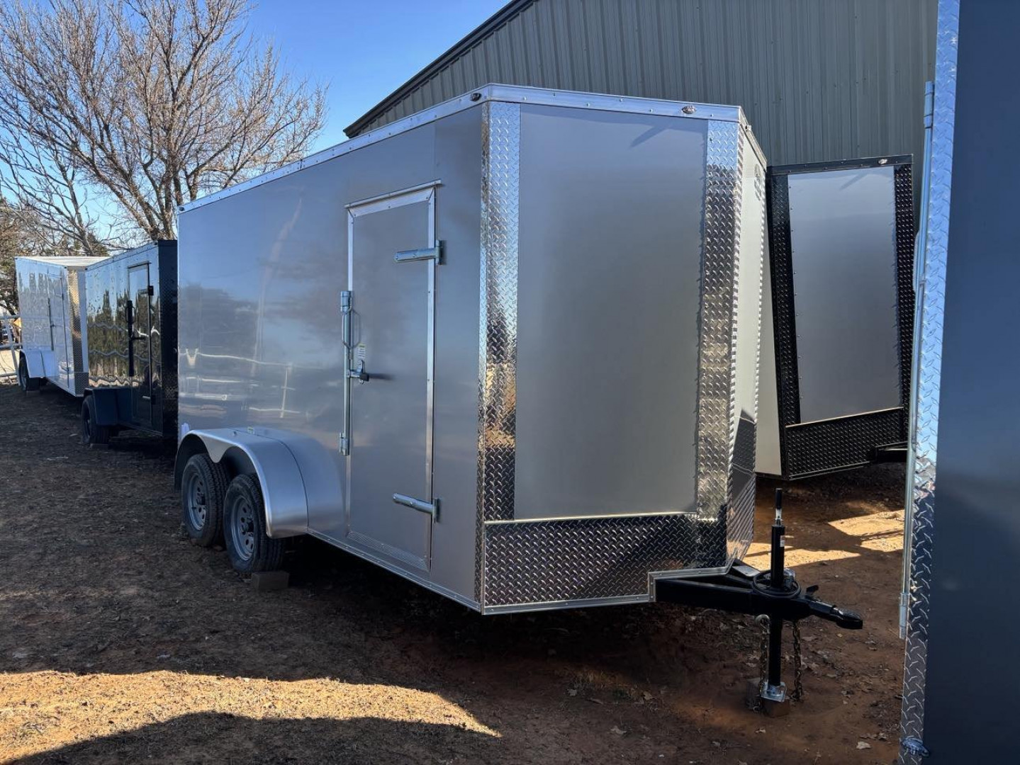 New 2025 FGT 7x14TA Cargo / Enclosed Trailer -SCREWLESS EXTERIOR