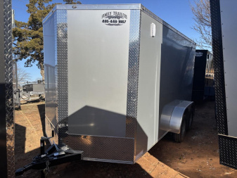 New 2025 FGT 7x14TA Cargo / Enclosed Trailer -SCREWLESS EXTERIOR