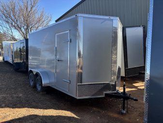 New 2025 FGT 7x14TA Cargo / Enclosed Trailer -SCREWLESS EXTERIOR