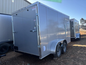 New 2025 FGT 7x14TA Cargo / Enclosed Trailer -SCREWLESS EXTERIOR