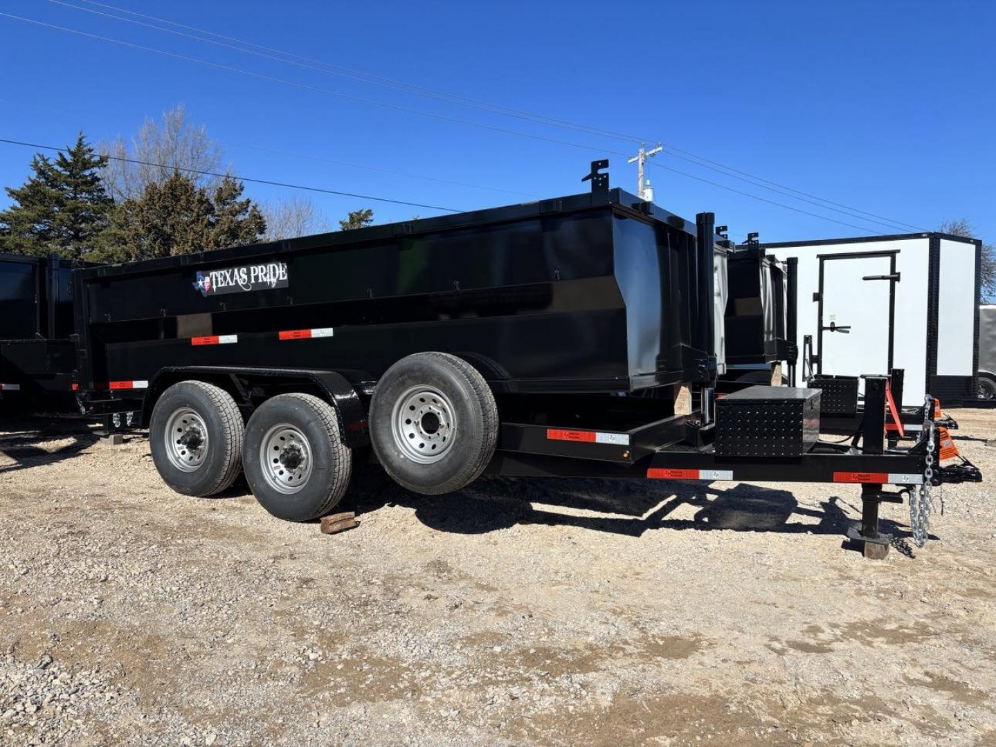 New 2025 Texas Pride Trailers DT71416KBP Dump Trailer