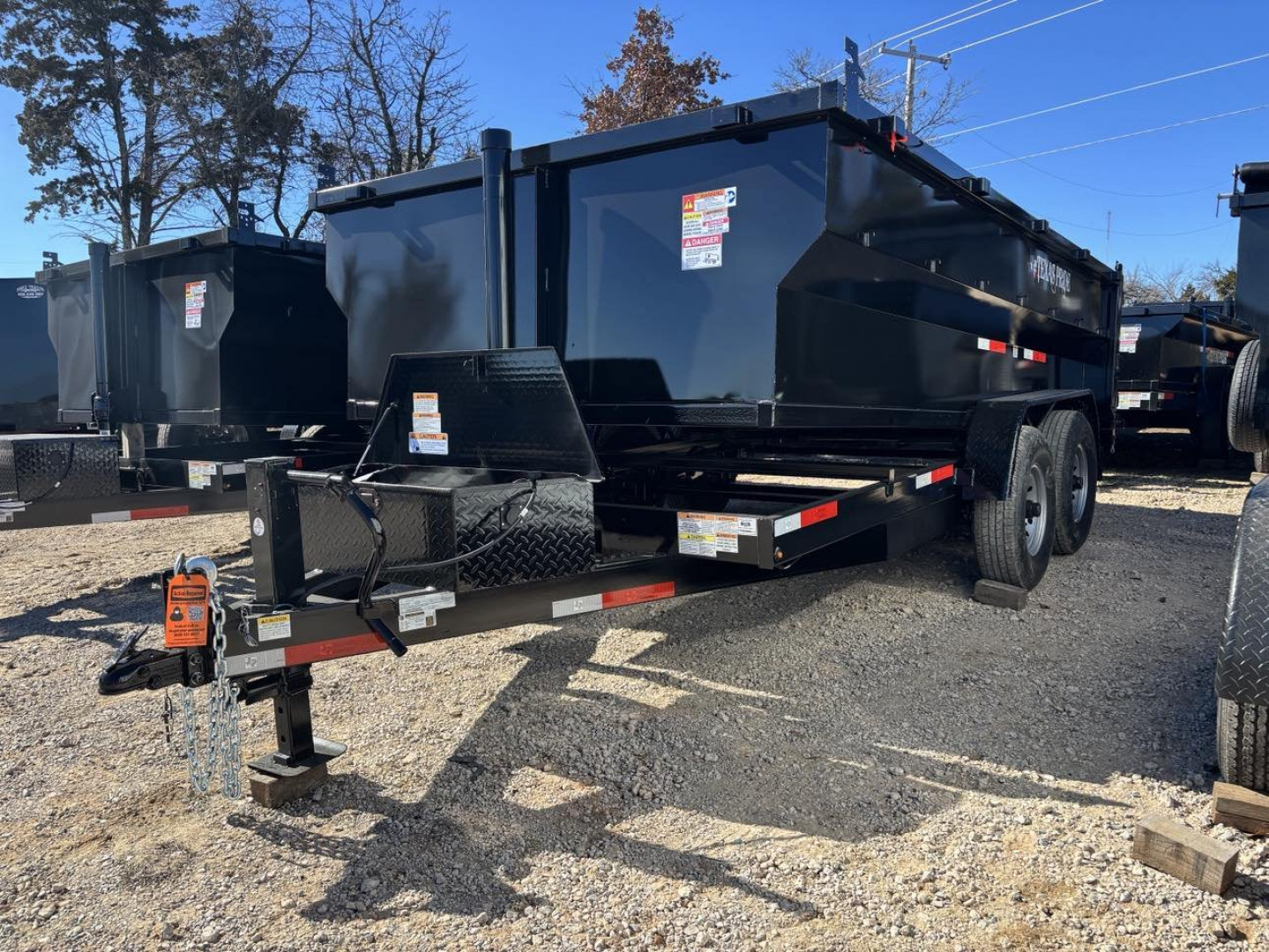 New 2025 Texas Pride Trailers DT71416KBP Dump Trailer