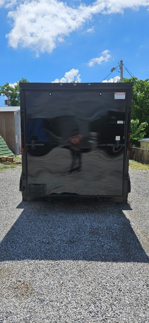 New 2025 FGT 7x14TA Cargo / Enclosed Trailer - BLACKOUT PACKAGE